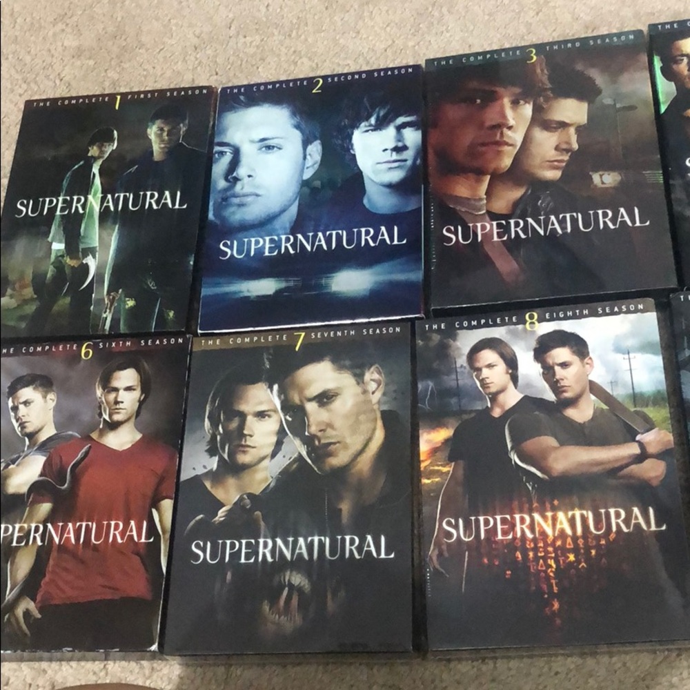 SUPERNATURAL SEASON SET 1-10